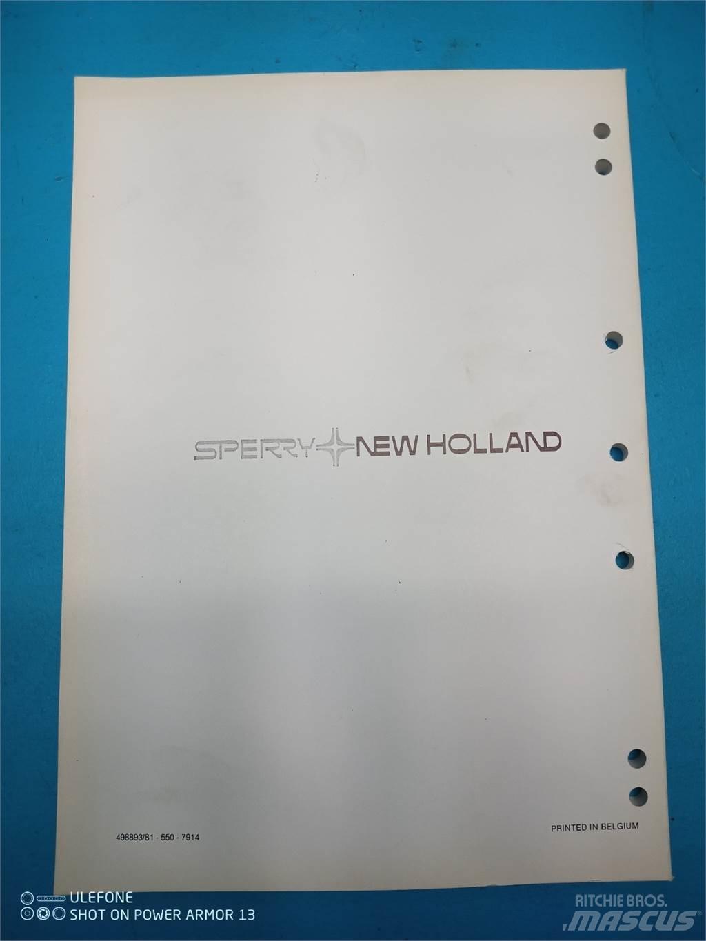 New Holland 1550 Agriculture - Others