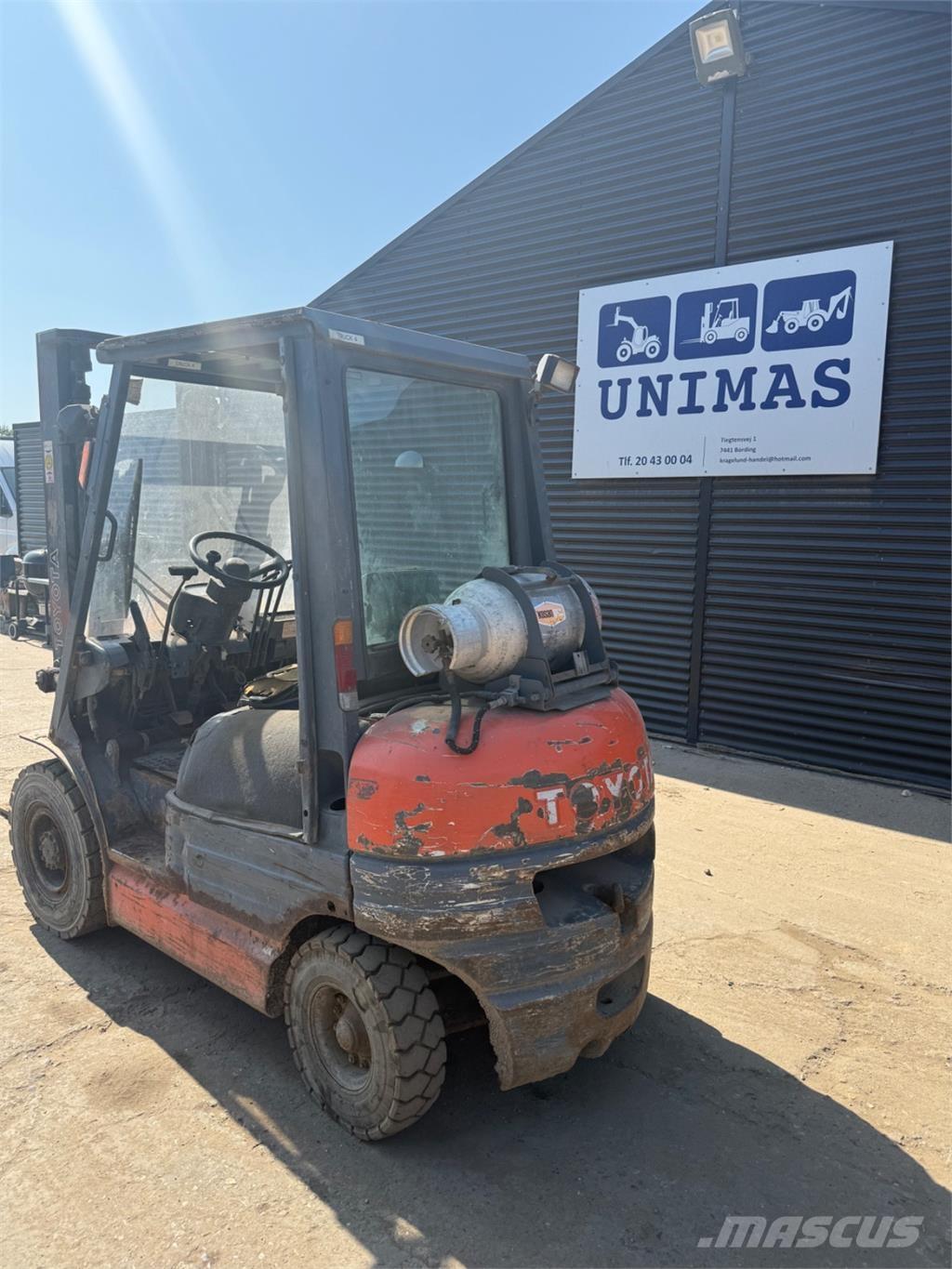 Toyota FG25 LPG trucks