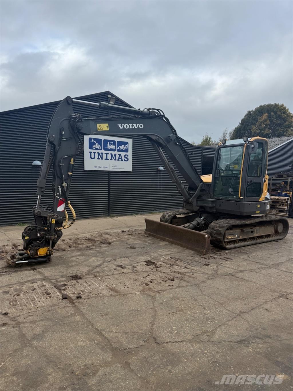 Volvo ECR88D Crawler excavators