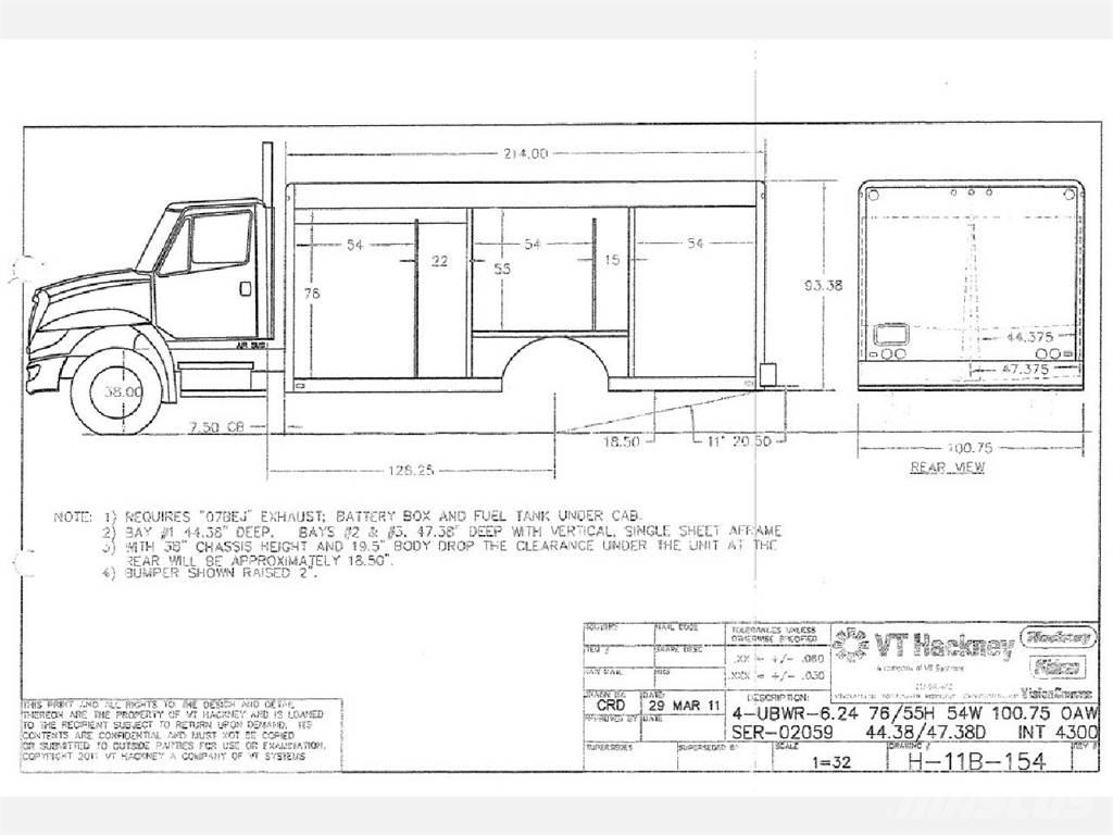 Freightliner M2 Beverage delivery trucks