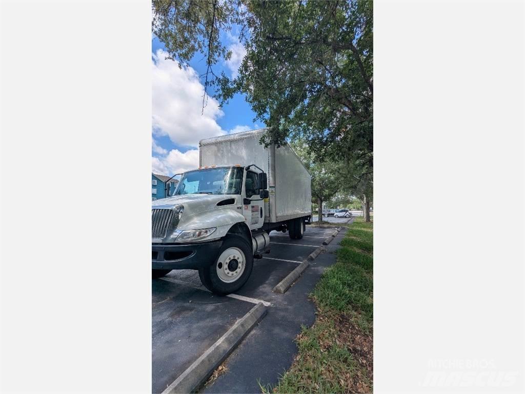 International MV Box body trucks
