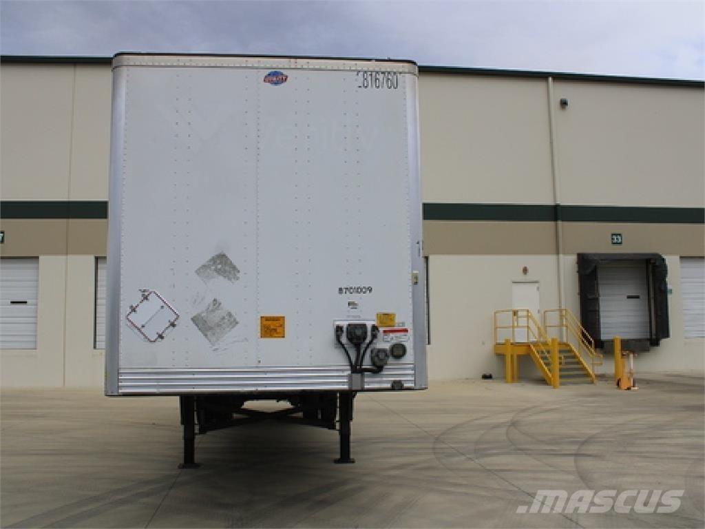 Utility VS1DC 28' Box body trailers