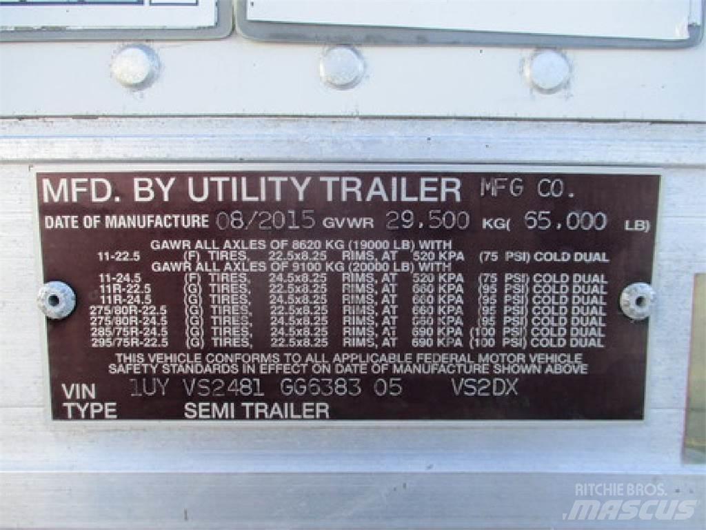 Utility VS2DX 48' Box body trailers