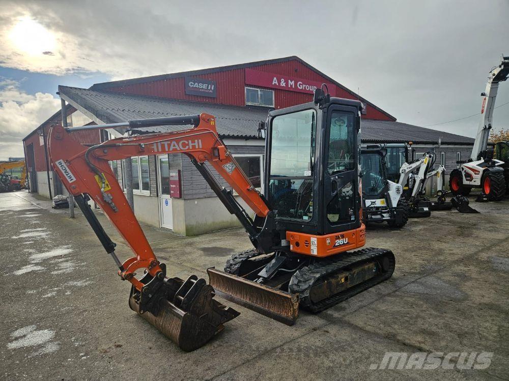 Hitachi ZX26U Crawler excavators