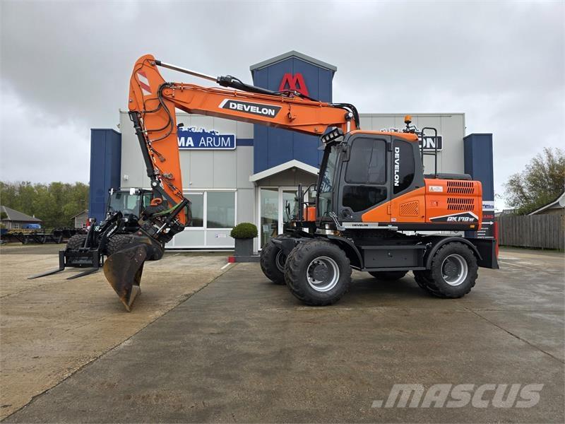 Doosan DX170W-5 Wheeled excavators