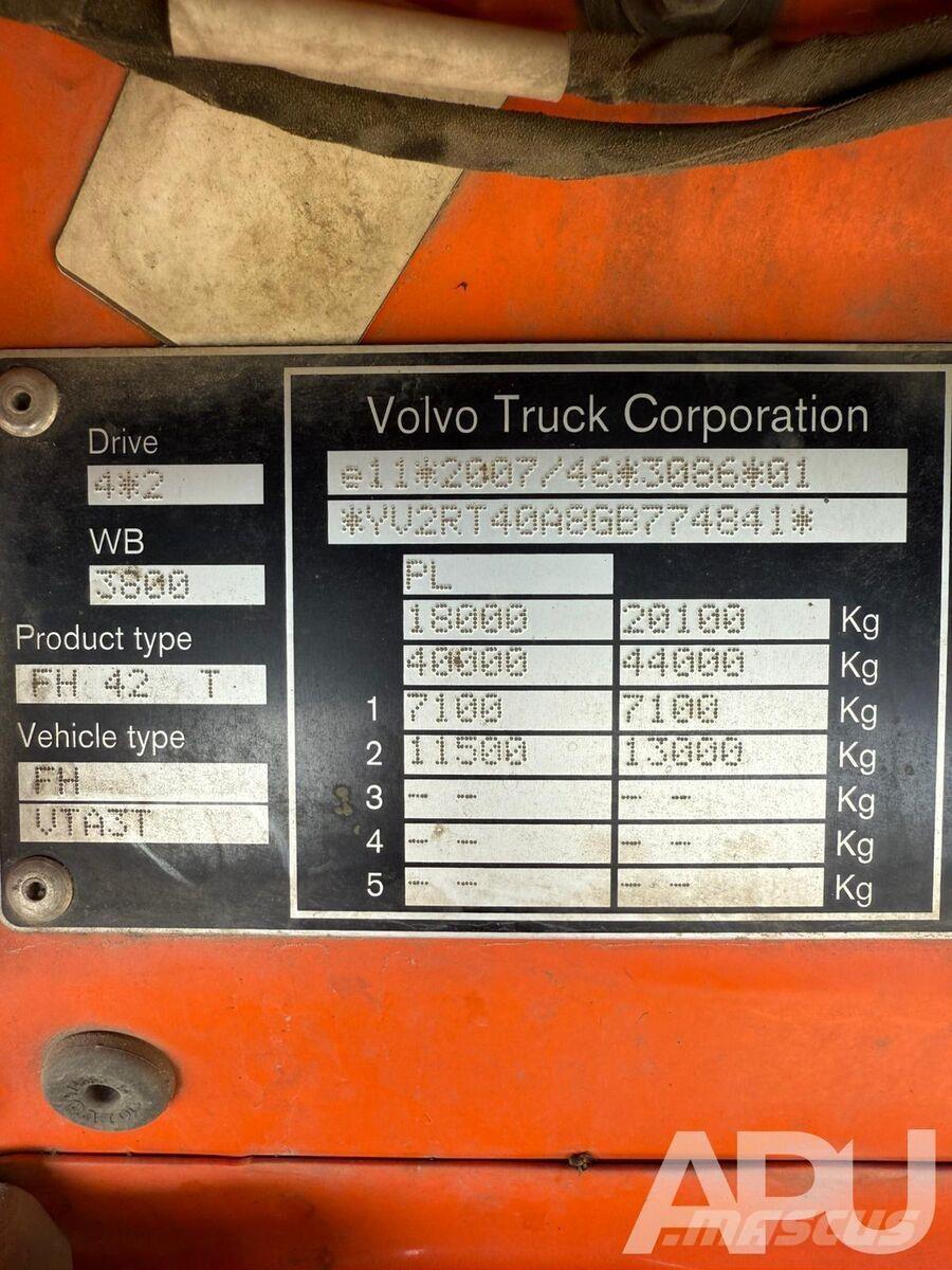 Volvo FH500 Tipper trucks