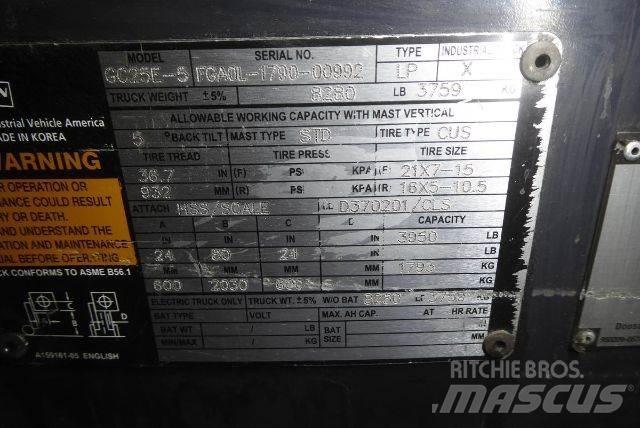 Doosan GC25E-5 Forklift trucks - others
