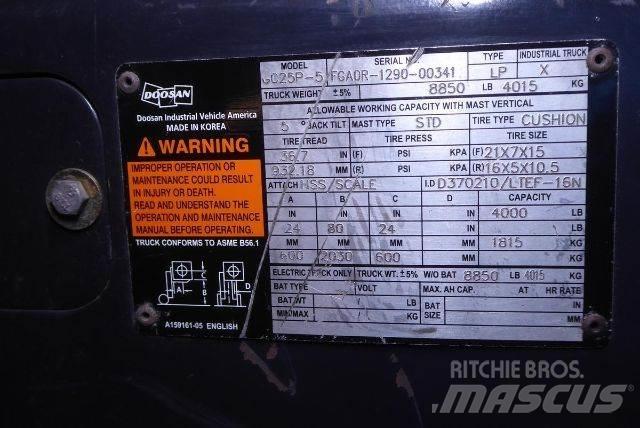 Doosan GC25P-5 Forklift trucks - others