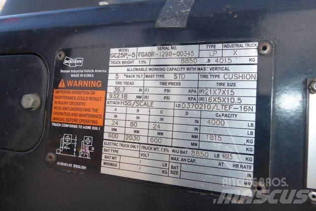 Doosan GC25P-5 Forklift trucks - others