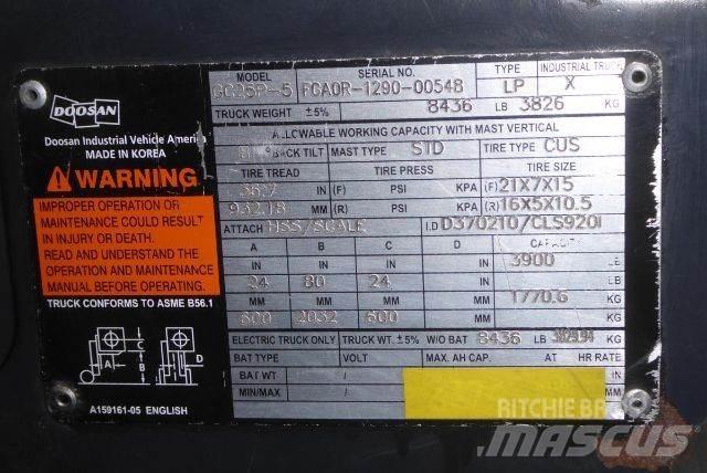 Doosan GC25P-5 Forklift trucks - others