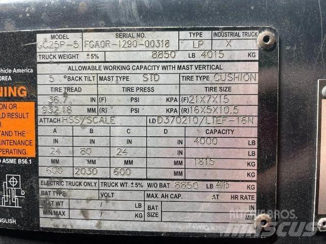 Doosan GC25P-5 Forklift trucks - others
