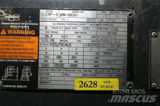 Doosan GC25P-5 Forklift trucks - others