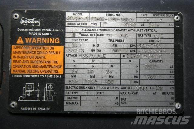Doosan GC25P-5 Forklift trucks - others