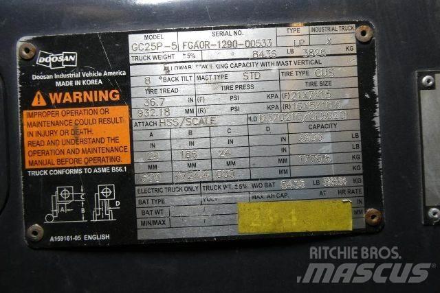 Doosan GC25P-5 Forklift trucks - others