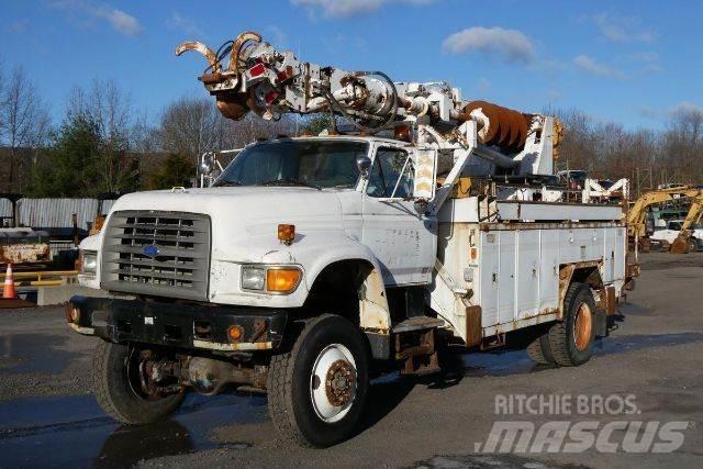 Ford F Series Mobile drill rig trucks
