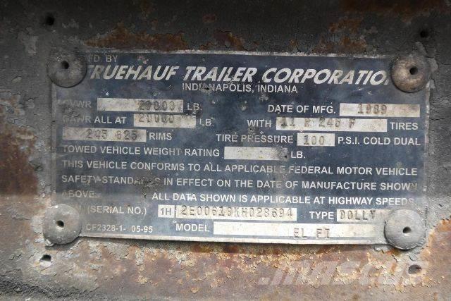 Fruehauf ELFI Dollies