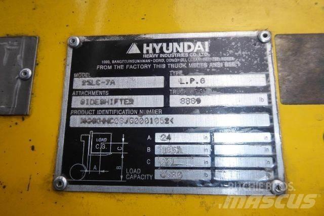 Hyundai 25LC-7A Forklift trucks - others