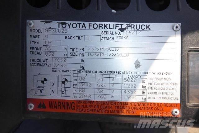 Toyota 8FGCU25 Forklift trucks - others