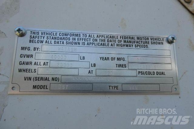 Wabash DVDBHPC Box body trailers