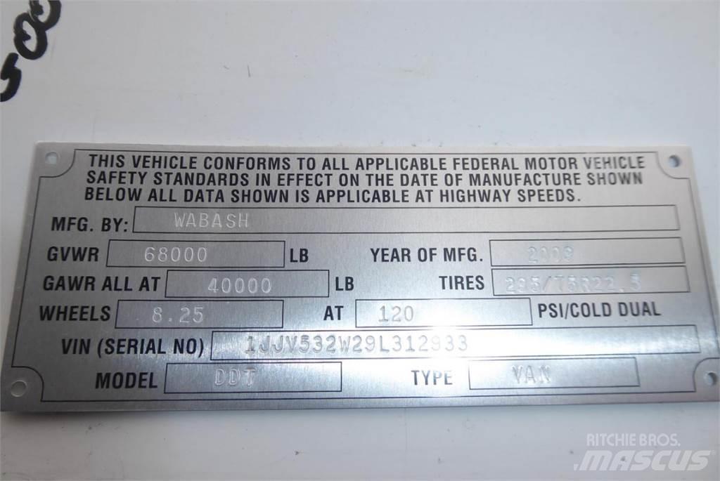 Wabash DVHDHPC Box body trailers