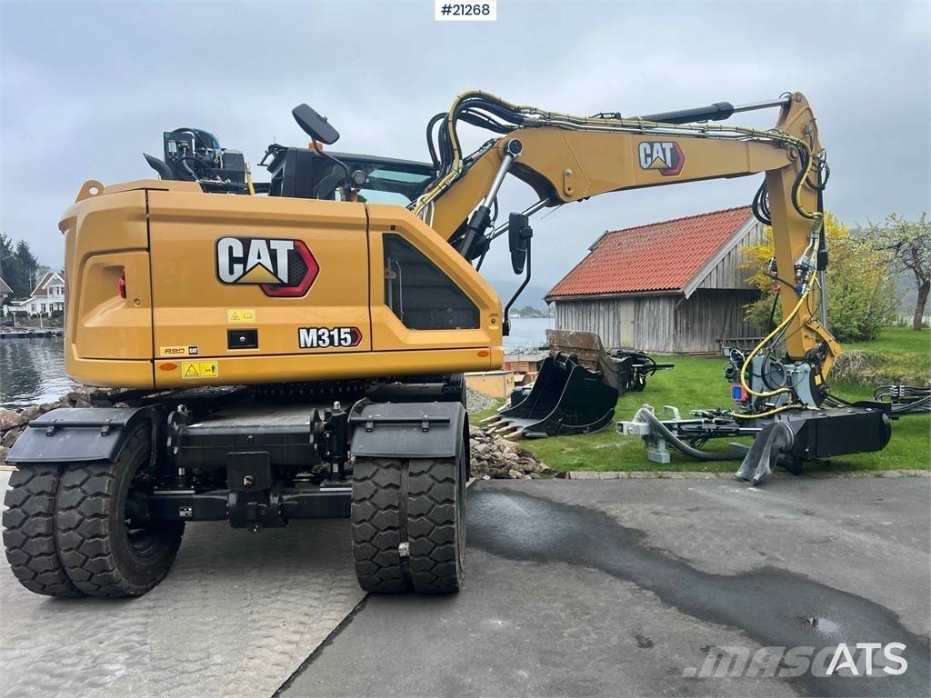 CAT M315 Wheeled excavators