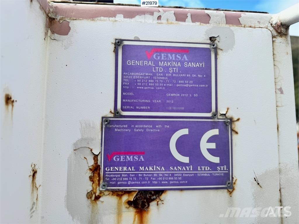 Gemsa Brønnborerigg Surface drill rigs