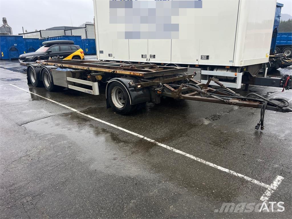  NOR SLEP SL-28KT Skip loader trailers
