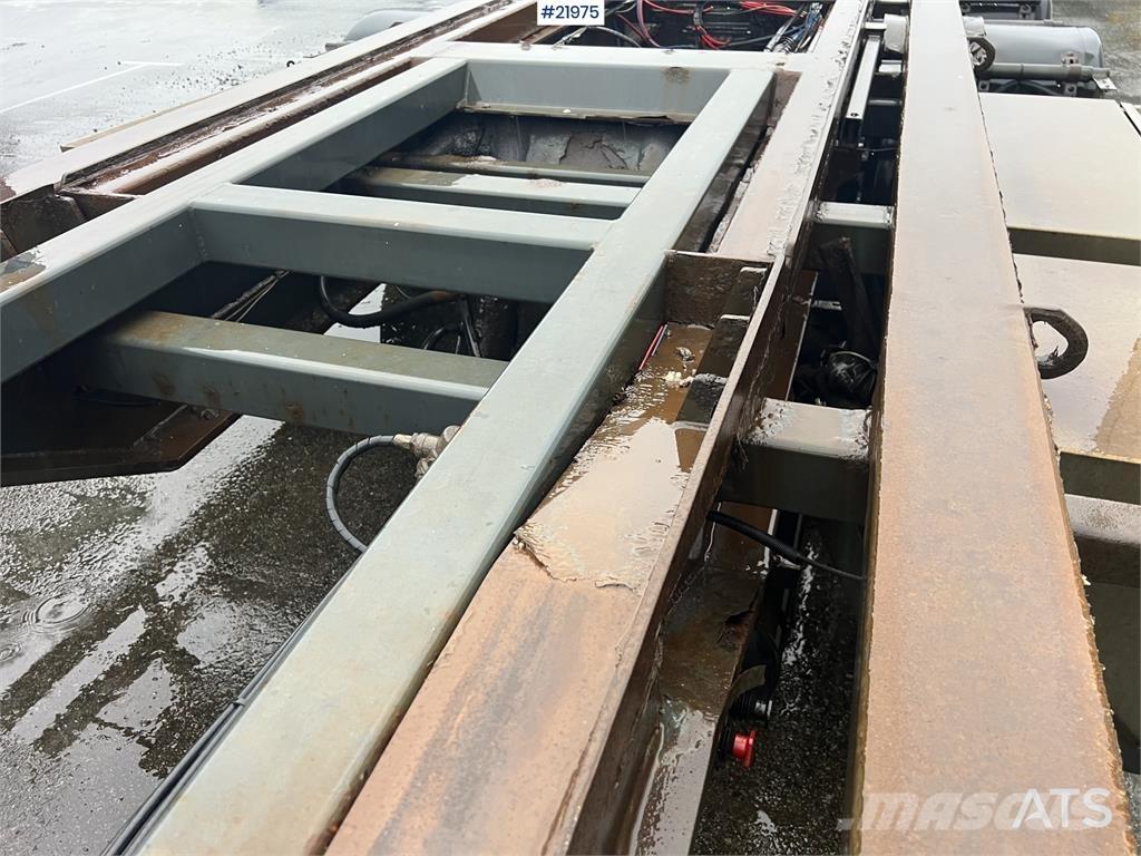  NOR SLEP SL-28KT Skip loader trailers