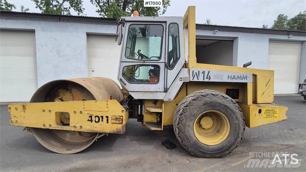Hamm 4011D Single drum rollers