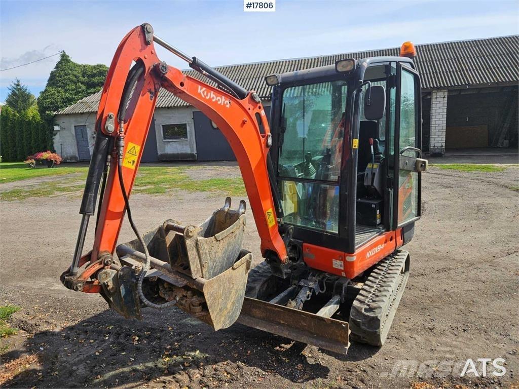 Kubota KX019-4 Mini excavators < 7t (Mini diggers)