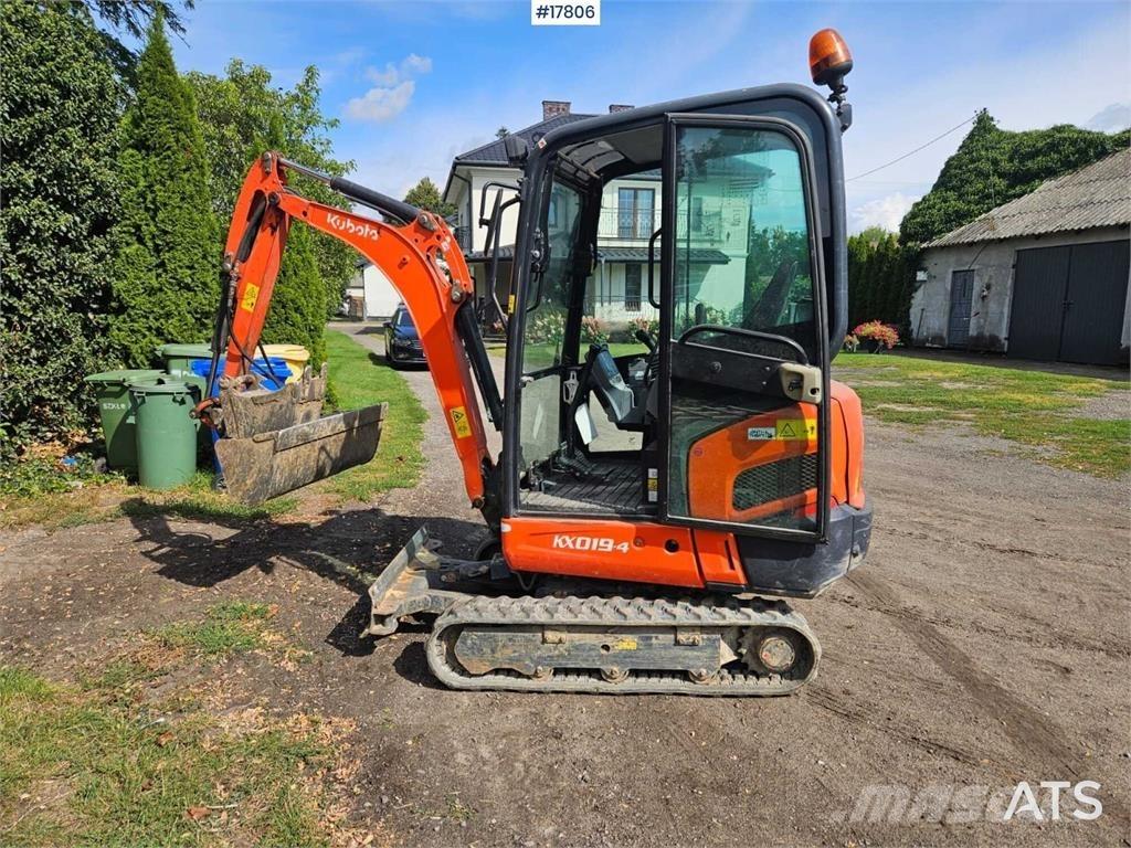 Kubota KX019-4 Mini excavators < 7t (Mini diggers)