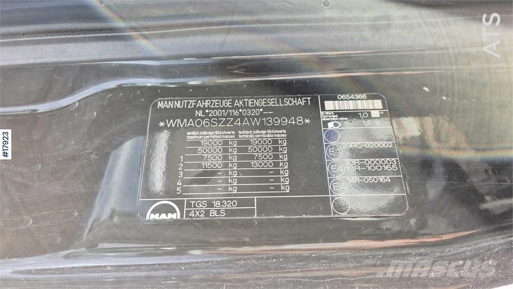 MAN TGS 18.320 Tractor Units