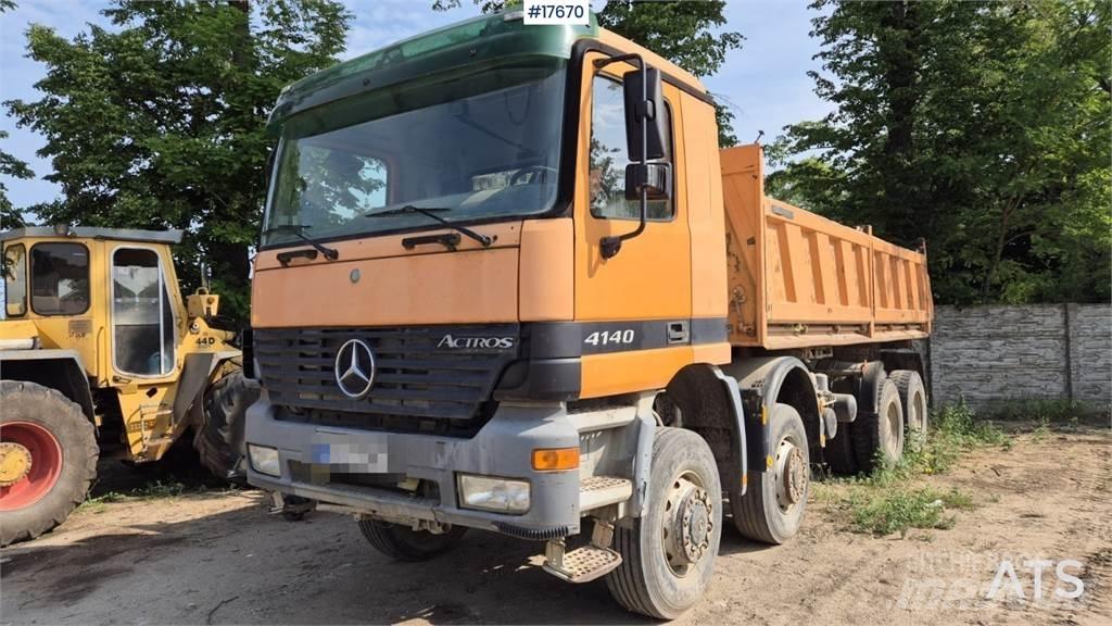 Mercedes-Benz 4140 Tipper trucks