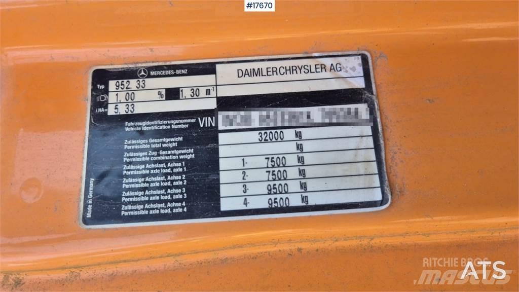 Mercedes-Benz 4140 Tipper trucks