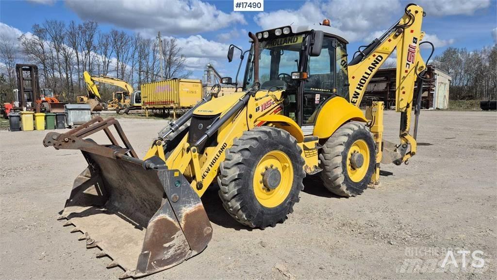 New Holland B 115C Backhoe loaders
