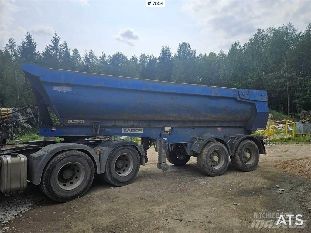 Robuste - KAISER S3302 Tipper semi-trailers