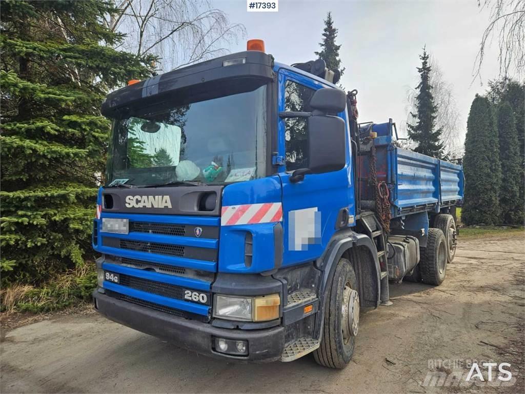 Scania 94G z HDS Crane trucks