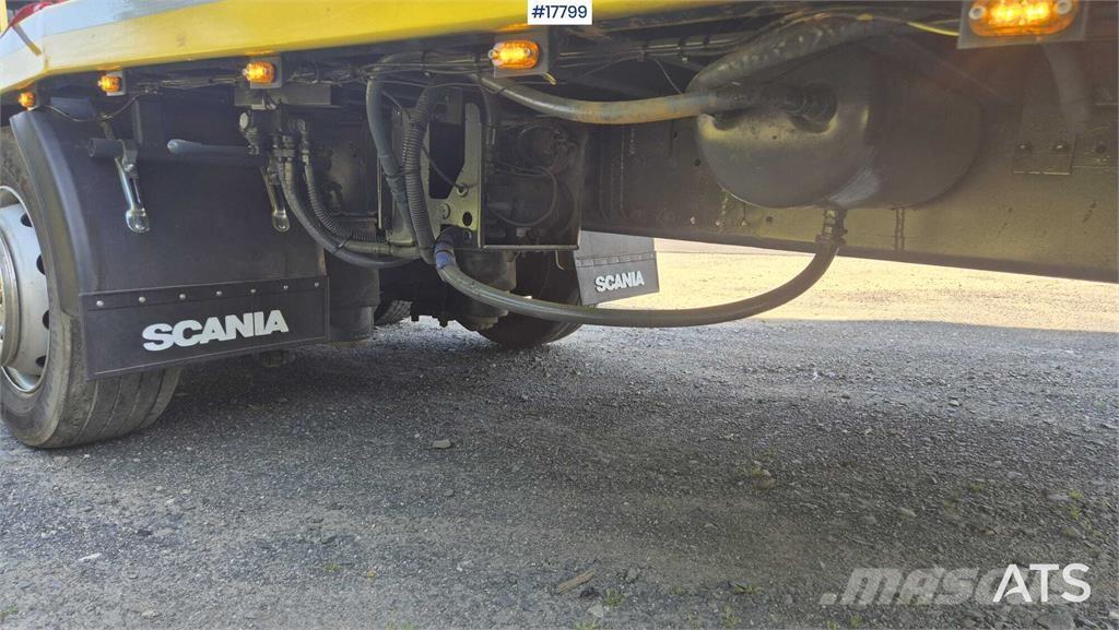 Scania R420 Beavertail Flatbed / winch trucks