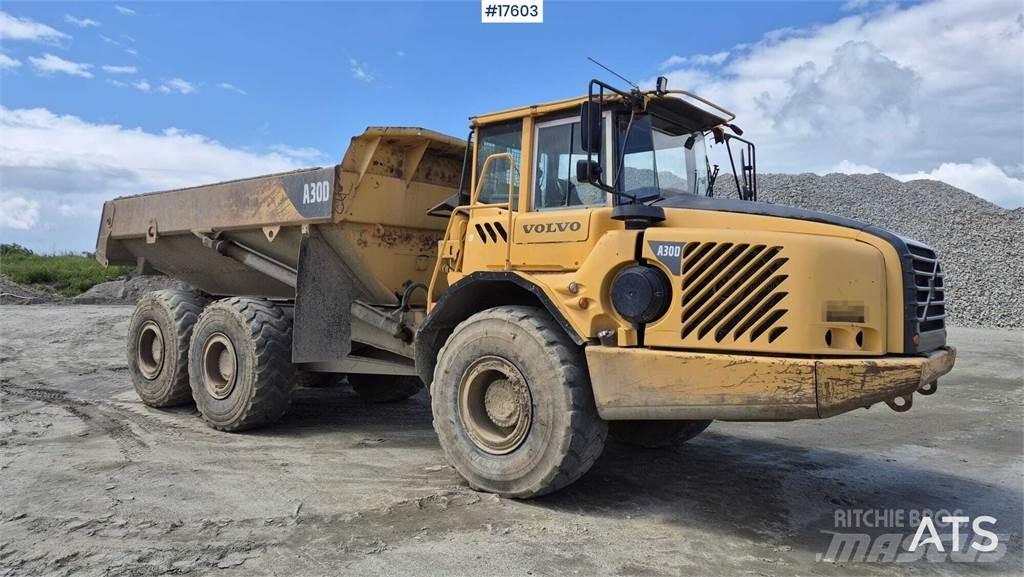 Volvo A30D Articulated Dump Trucks (ADTs)