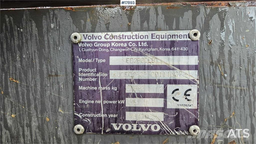Volvo EC 290 CLD Crawler excavators