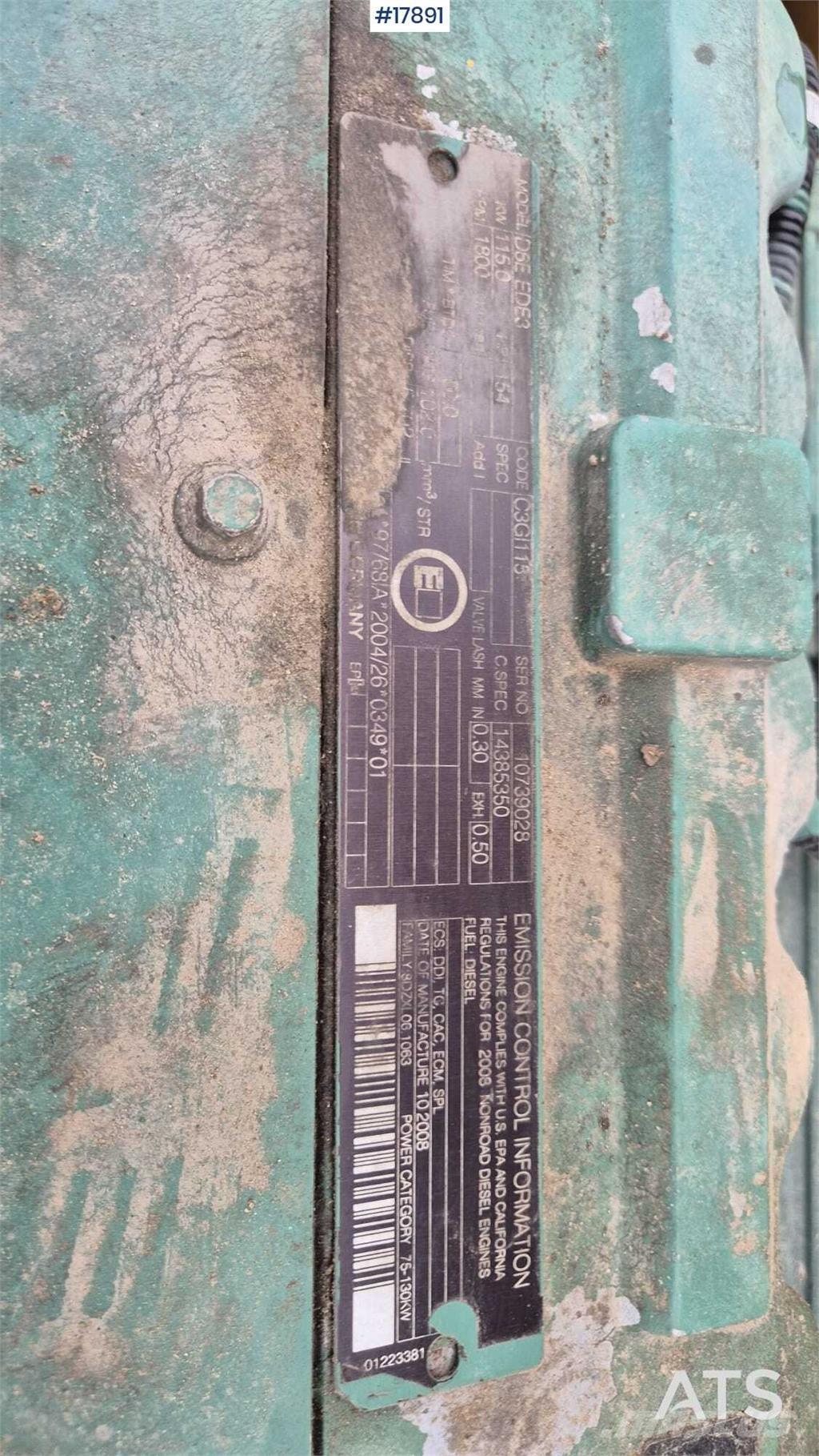 Volvo EW 160C Wheeled excavators