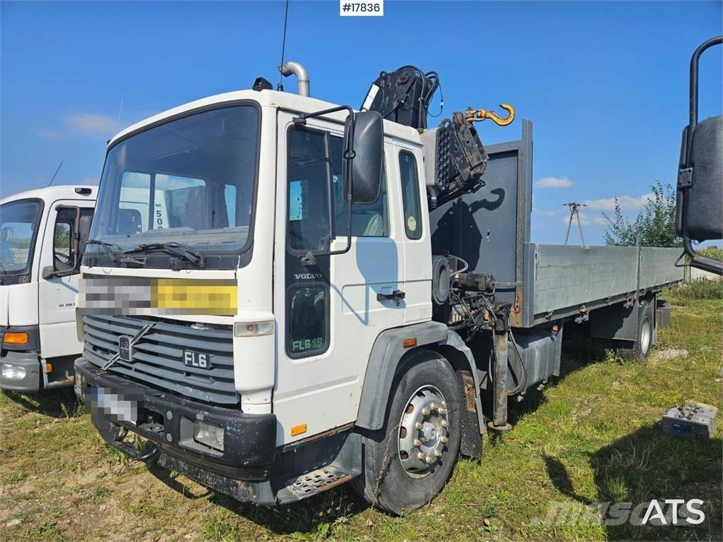 Volvo FL 619 Crane trucks