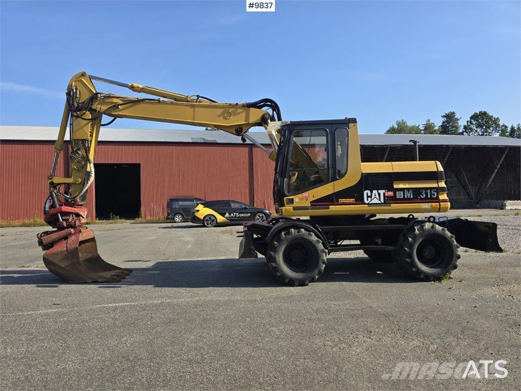 CAT M315 Wheeled excavators