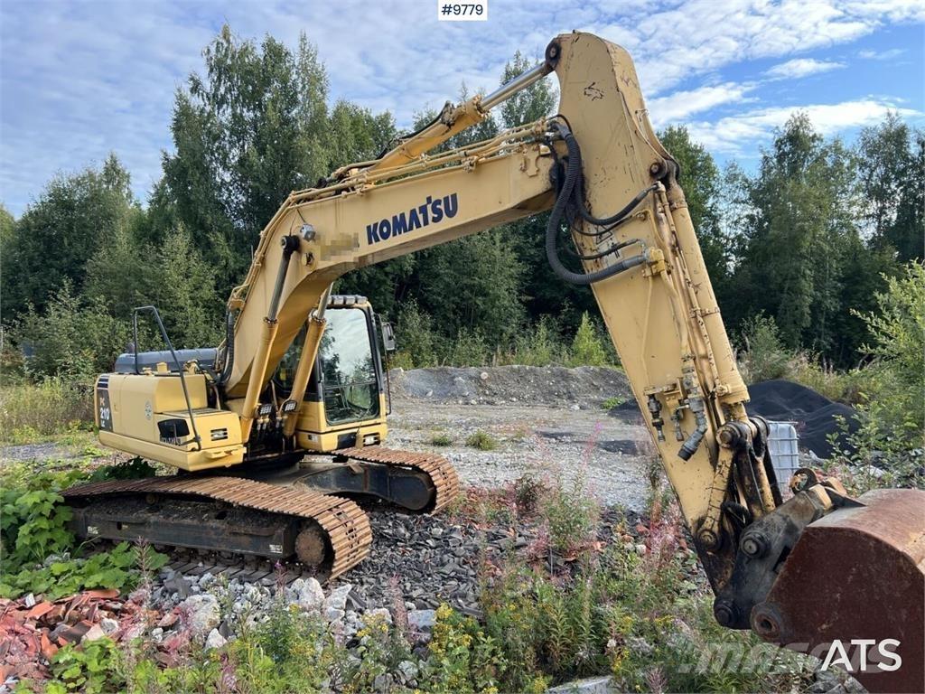 Komatsu PC210LC-8 Crawler excavators