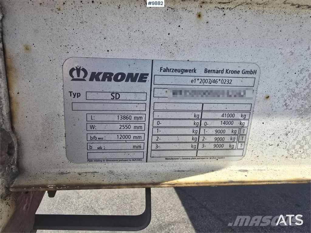 Krone trailer Curtainsider semi-trailers