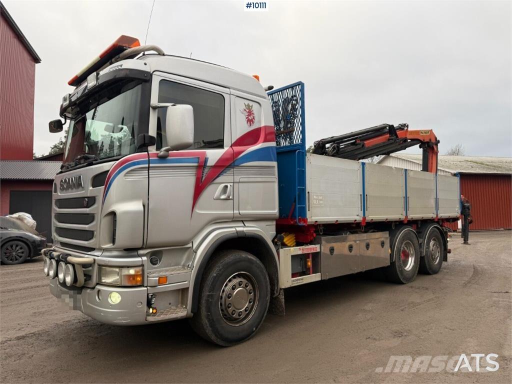 Scania G400 Crane trucks