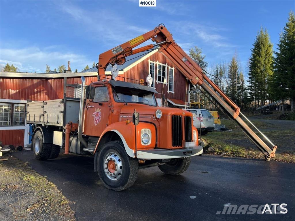 Scania L 86 S46 Crane trucks