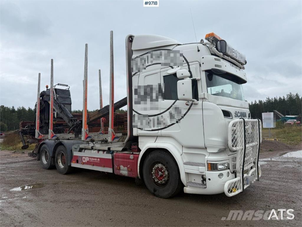 Scania R520 Timber trucks
