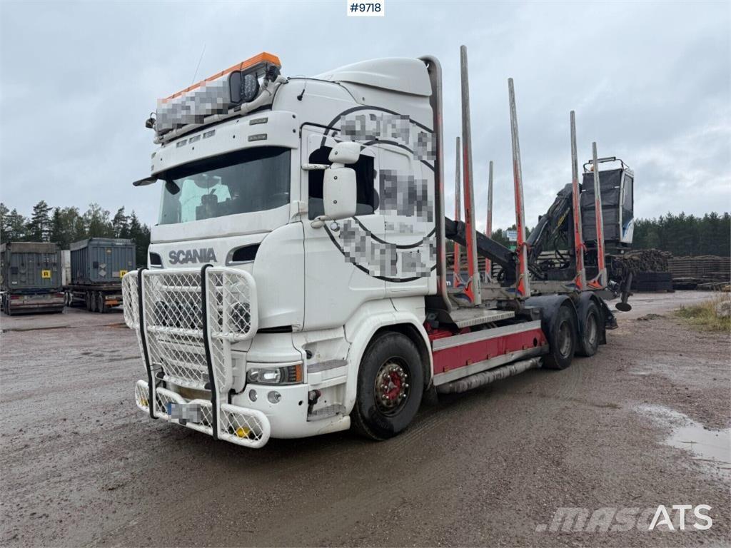 Scania R520 Timber trucks