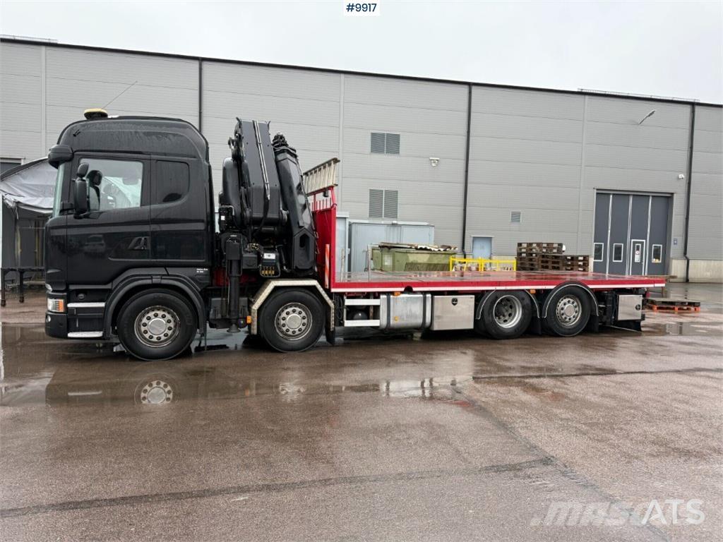 Scania R520 Crane trucks